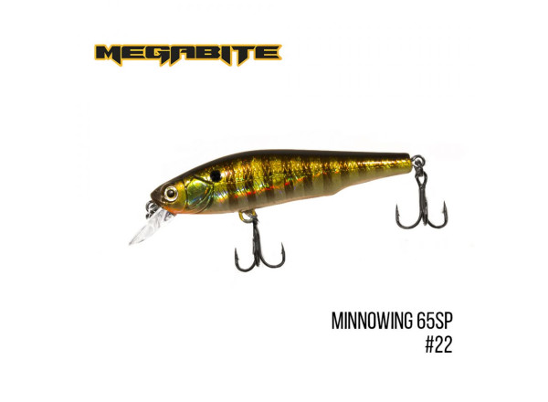 Воблер Megabite Minnowing 65 SP (65 мм, 5.4 г, 0.8 м) (22)