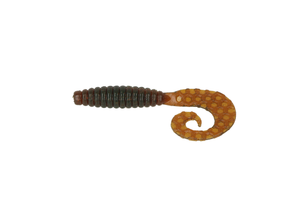 Силікон їстівний Kalipso Crooked Grub 2.5"(10шт)115 MO