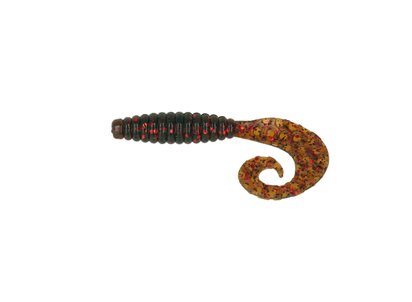 Силикон съедобный Kalipso Crooked Grub 3.5"(8шт)116 MOR