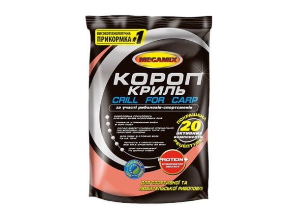 Прикормка КОРОП КРИЛЬ 900гр Megamix