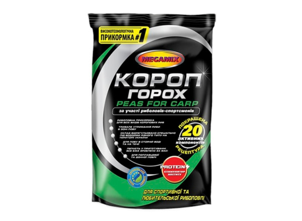 Прикормка КОРОП ГОРОХ 900гр Megamix