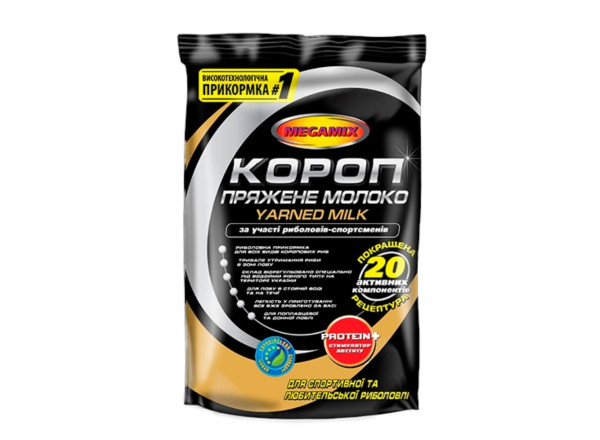 Прикормка Короп пряжене молоко 900гр Мегамікс Прикормка Короп пряжене молоко 900гр Мегамікс